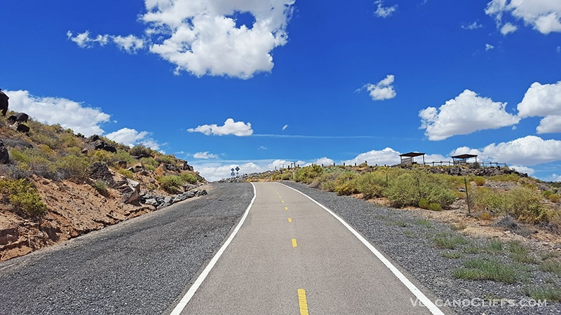 Path up petroglyph monument